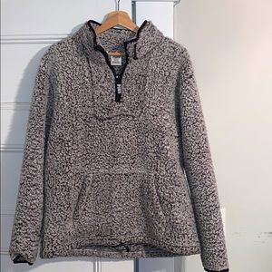 PINK Victoria’s Secret Quarter Zip Sherpa